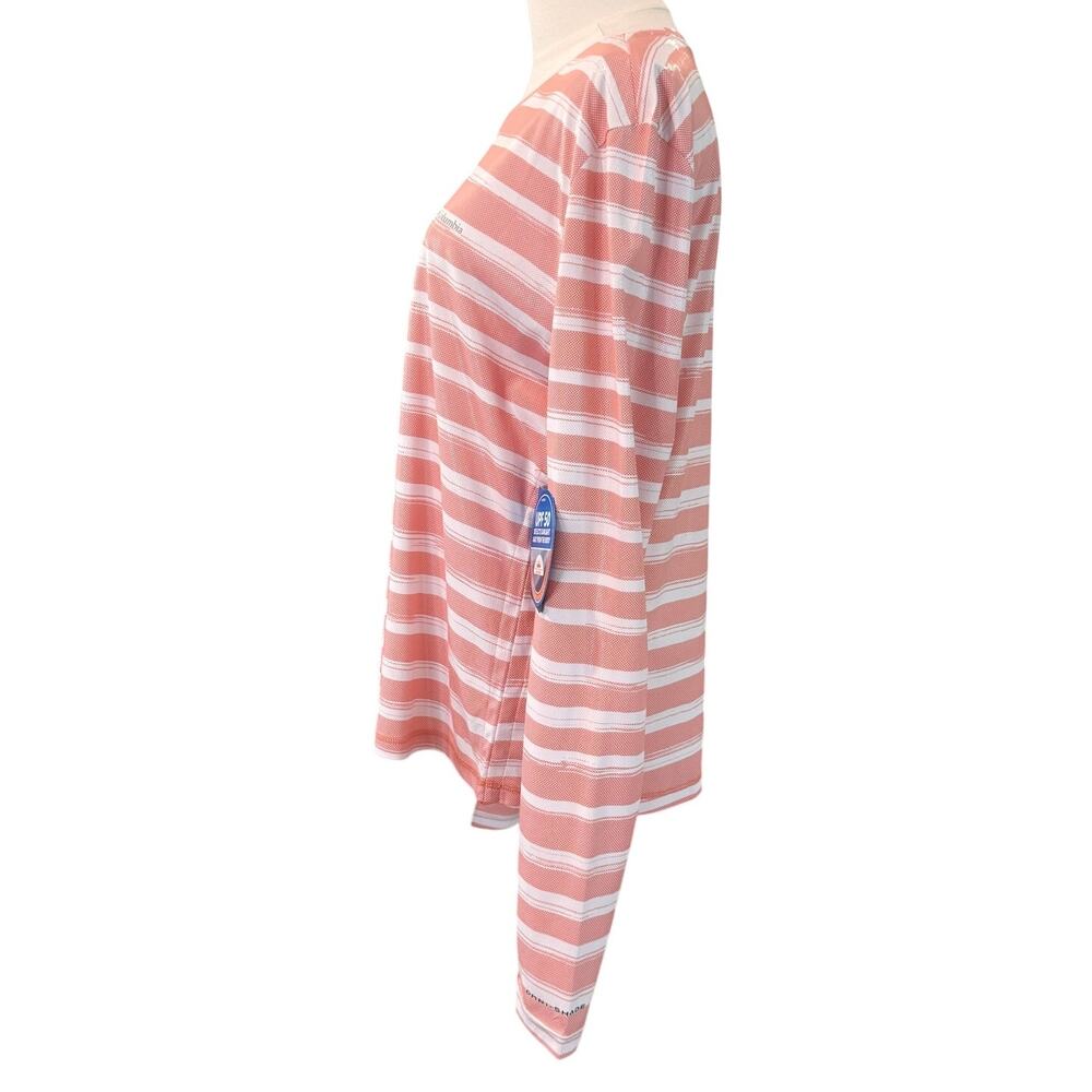 New COLUMBIA Women's Sun Deflector Summerdry Long Sleeve Shirt Size XL - Picture 6 of 11